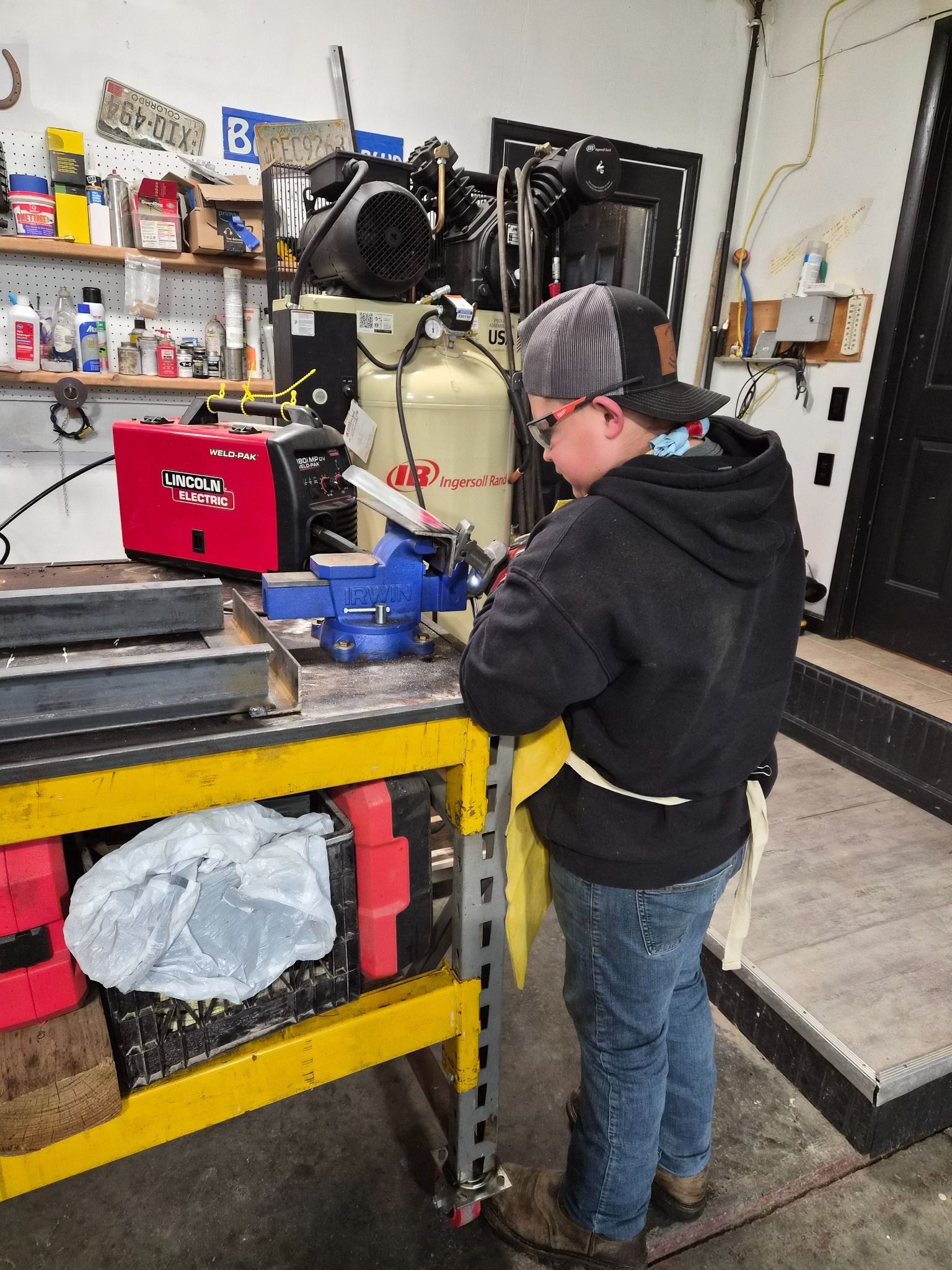 Family shop photo showing hands-on work and repair mindset