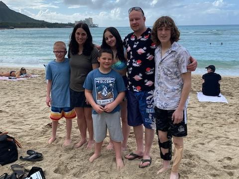 Family and workshop photo